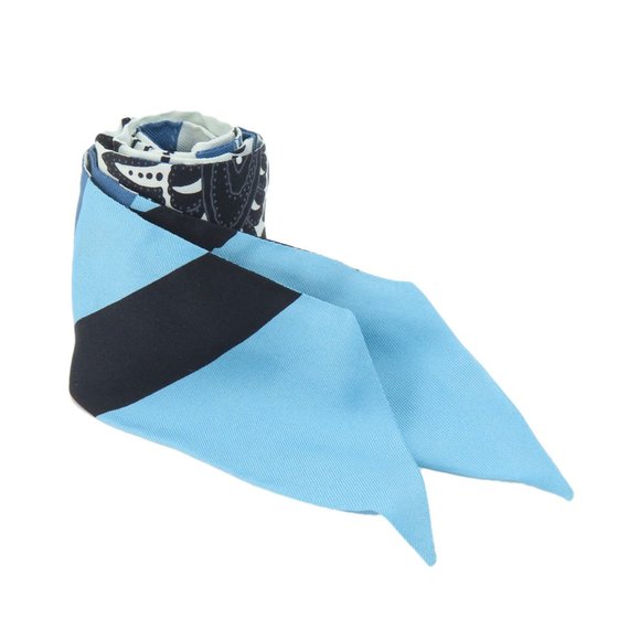 Hermes Twilly Scarf Silk Women's HERMES - Picture 1 of 6